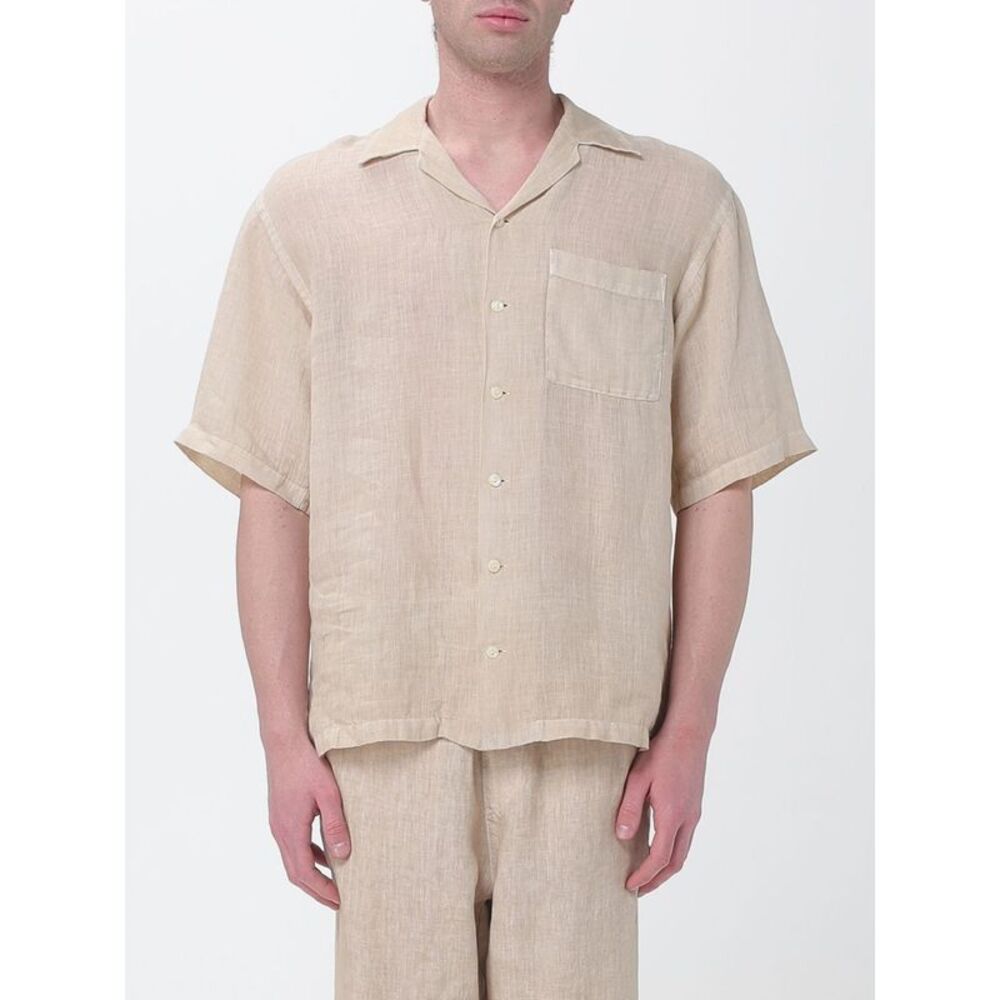 120% Lino Men 120% Lino Casual Linen Shirt